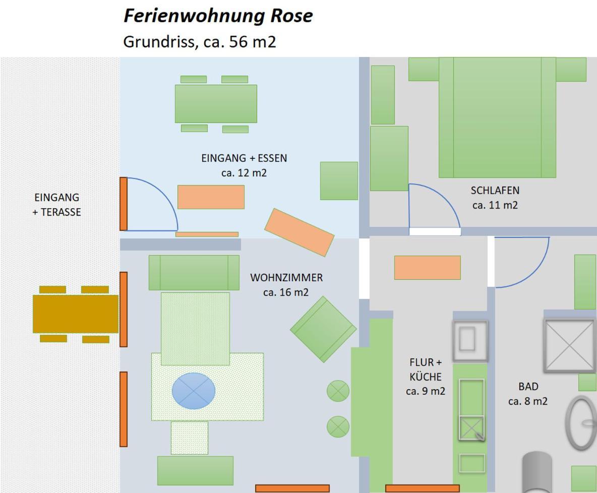 Ferienwohnung Rose Villingen-Schwenningen Exterior photo